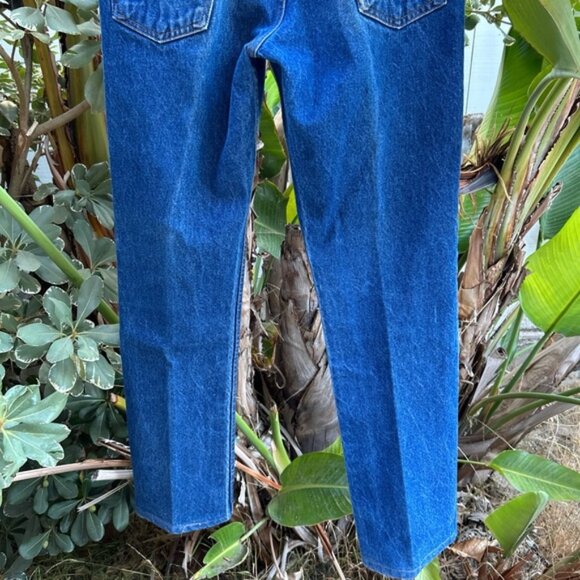 Vintage 1980s Levi’s 646 Orange Tab Jeans Talon 42 Zipper 34x30 - Picture 8 of 8